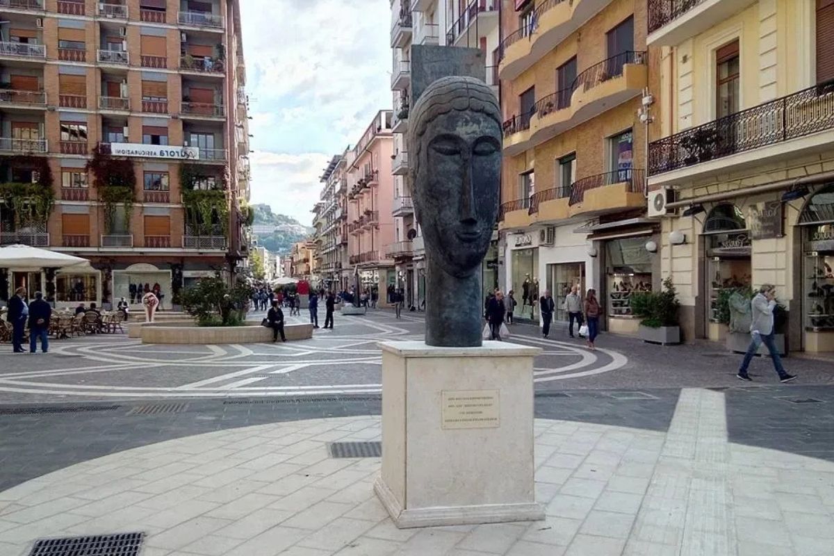 Interno del Museo all'aperto MAB di Cosenza